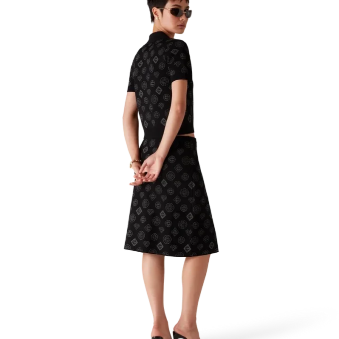 Monogram-Jacquard-Poloshirt Monogram-Jacquard-Poloshirt