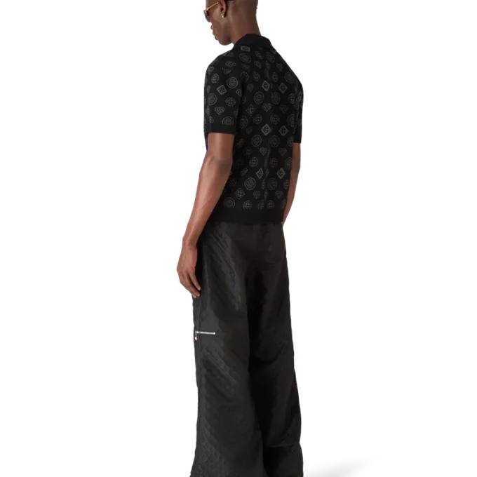 Monogram-Jacquard-Poloshirt