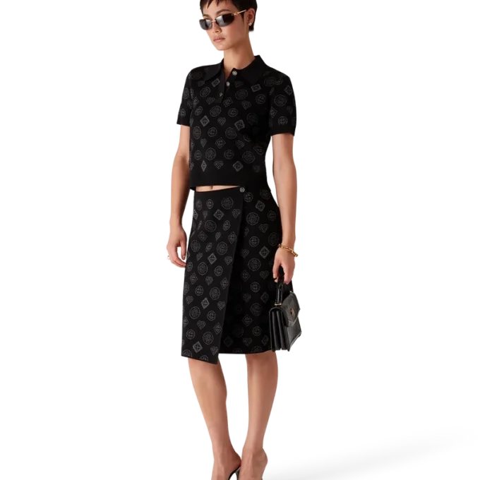 Monogram-Jacquard-Röck Monogram-Jacquard-Röck