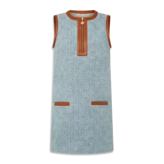 Monogram-Jeans-Kleid