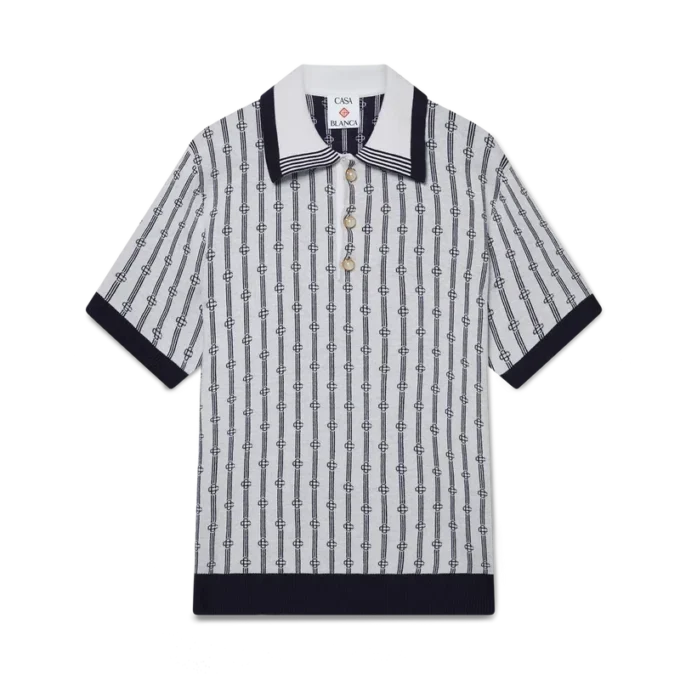 Monogram-Poloshirt