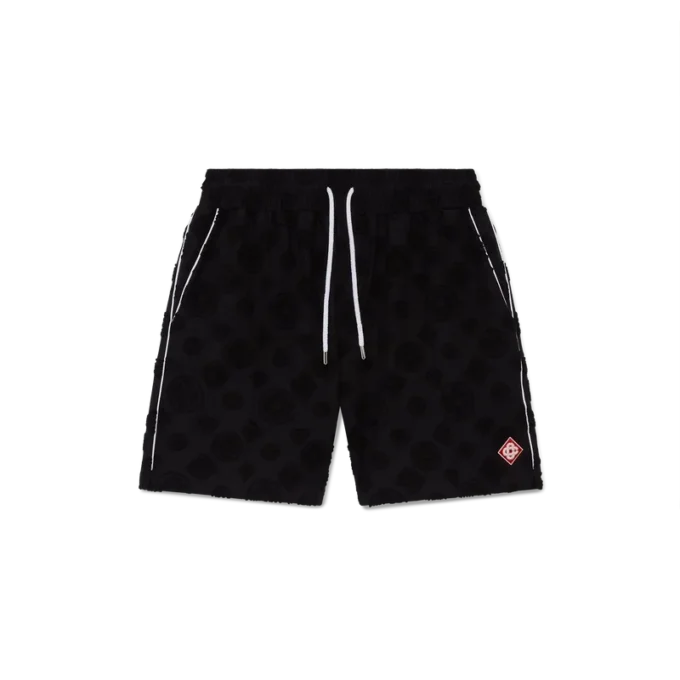 Monogram-Shorts aus Frottee