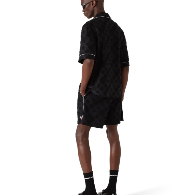 Monogram-Shorts aus Frottee