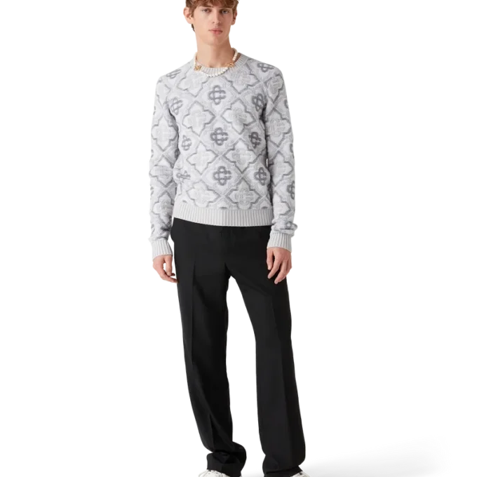 Monogram-Strickpullover