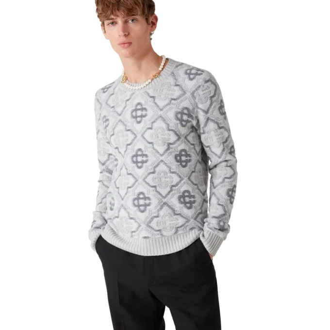 Monogram-Strickpullover