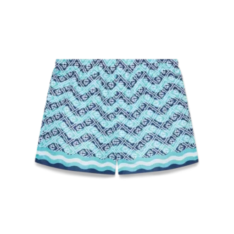 Monogram Wave Badeshorts