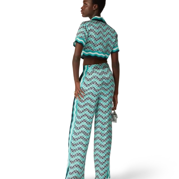 Monogram Wave Hose Monogram Wave Hose