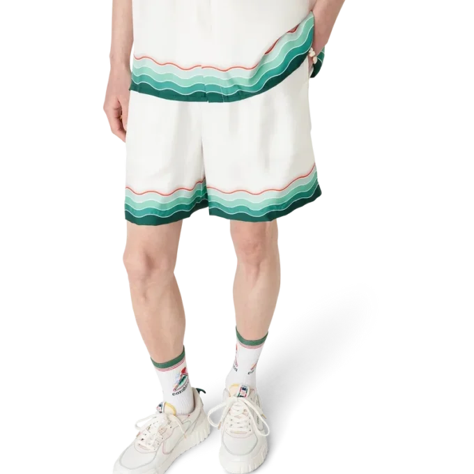 Montagne Ondulee Seidenshorts Montagne Ondulee Seidenshorts