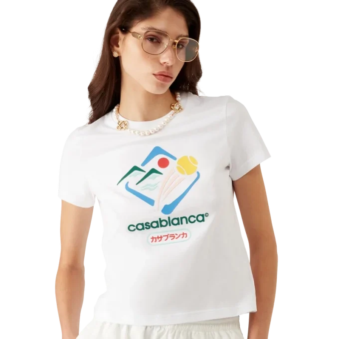 Montagne Sportif Cropped T-Shirt