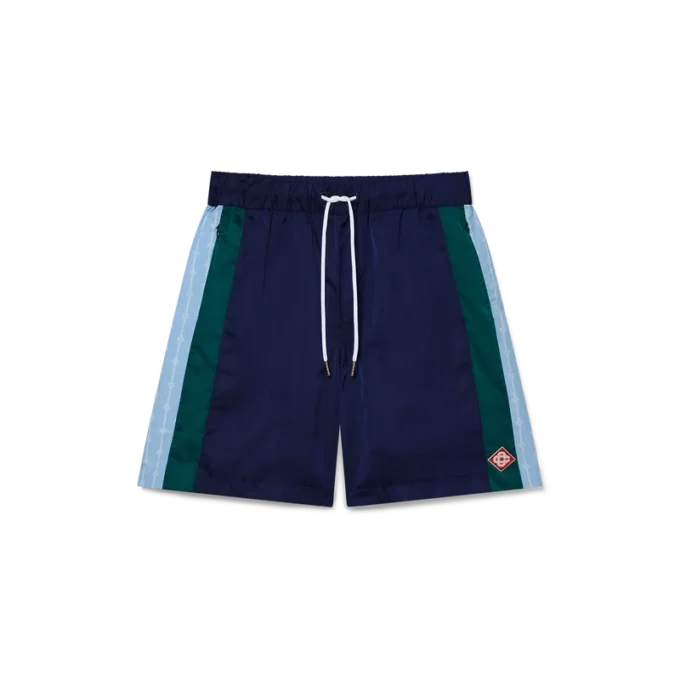 Nadelstreifen-Laurel-Trainingsshorts