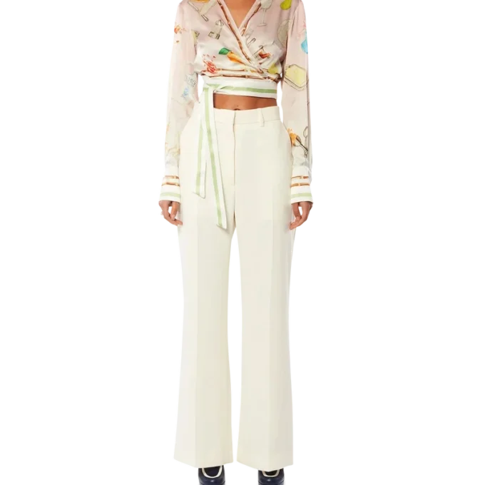 Ne Pas Deranger Wickelbluse