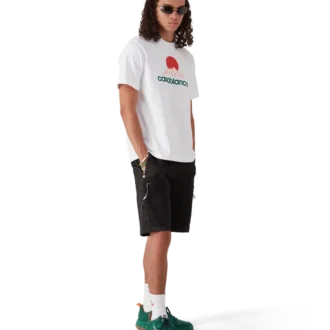 Nylon-Cargo-Shorts im Mountain-Camo-Design