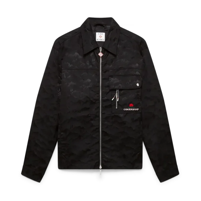 Nylon Mountain Kurzarm-Camo-Reißverschluss-Shorts Nylon Mountain Kurzarm-Camo-Reißverschluss-Shorts