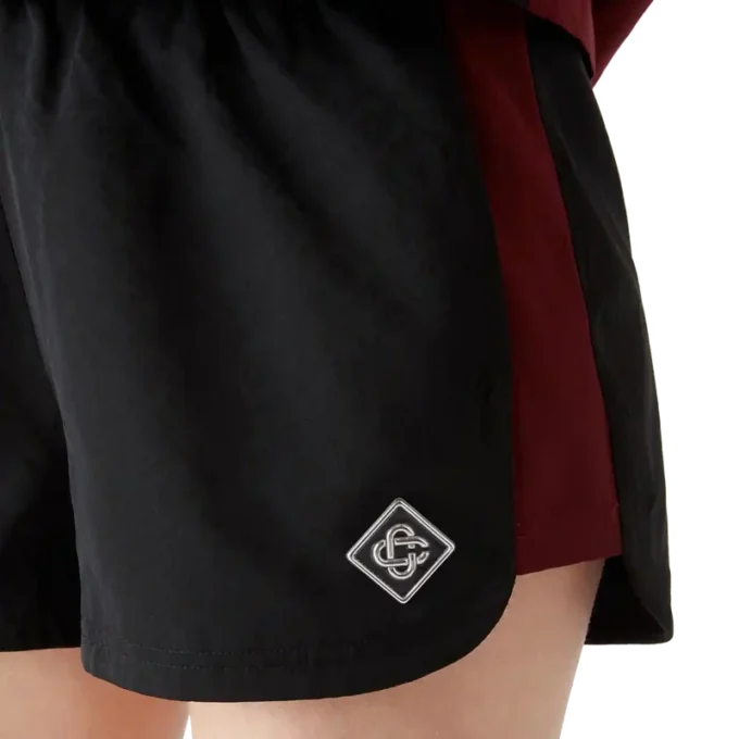 Nylon-Shorts mit Monogramm