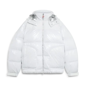 Nylon- und Ripstop-Daunenjacke