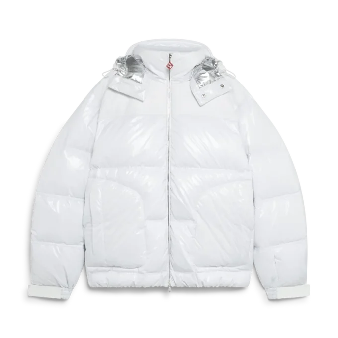 Nylon- und Ripstop-Daunenjacke Nylon- und Ripstop-Daunenjacke