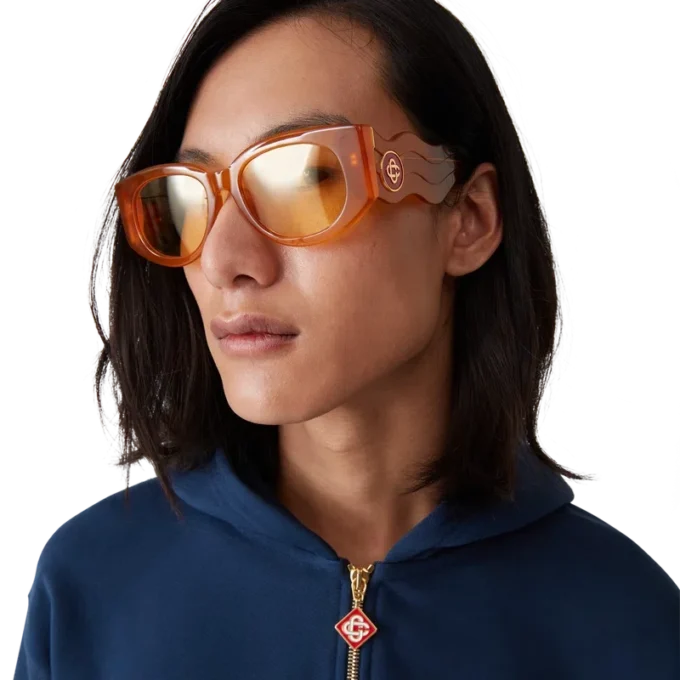 Orange – die Memphis-Sonnenbrille