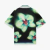 Orchid Glitch Kurzarm-Seidenhemd aus Shorts Orchid Glitch Kurzarm-Seidenhemd aus Shorts