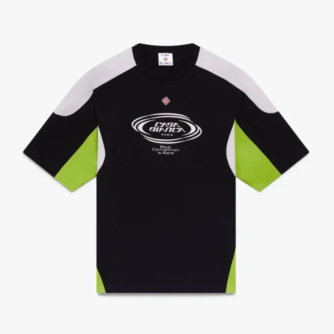 Oversized-T-Shirt mit kurzen Ärmeln und Colour-Blocking Oversized-T-Shirt mit kurzen Ärmeln und Colour-Blocking