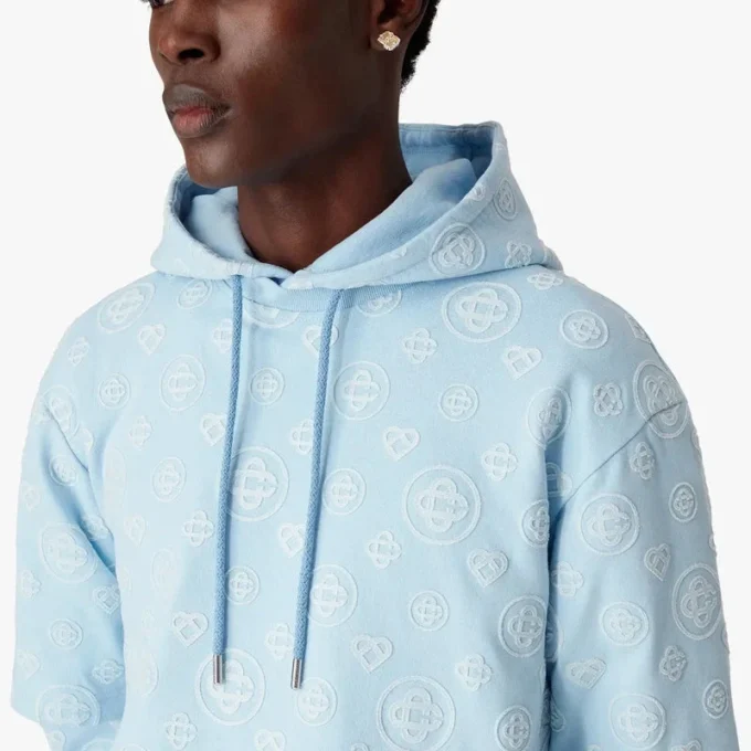 Oversized-T-Shirt mit Monogramm-Applikation und kurzen Ärmeln Oversized-T-Shirt mit Monogramm-Applikation und kurzen Ärmeln