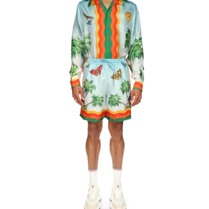 Palm Springs Tennis Club Seidenshorts