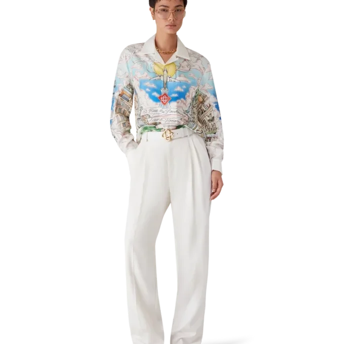 Paris Store Klassisches Langarmhemd