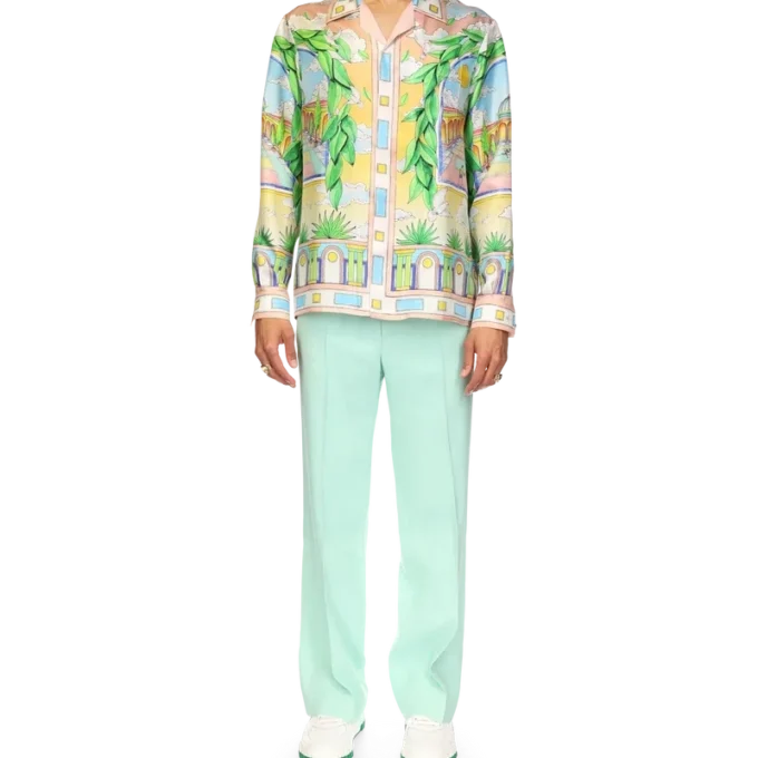 Paysage Ideal Seidenhemd