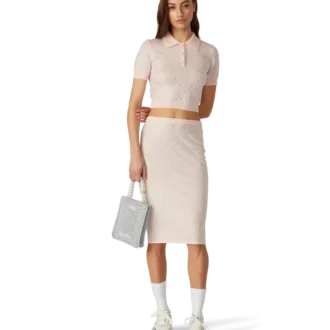 Pearl Mini Crochet Tasche