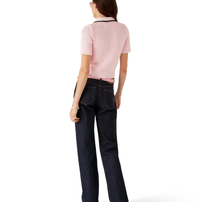 Polohemd aus Baumwoll-Moulina