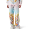 Psychedelische Nirvana-Seiden-Hose