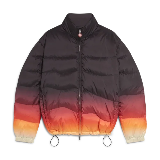 Pufferjacke mit Farbverlauf Pufferjacke mit Farbverlauf