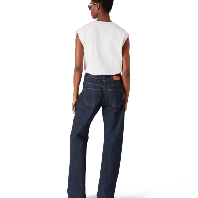 Ärmelloses T-Shirt mit Airbrush-Pilz-Motiv