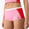 Rosa Monogram-Bikini-Shorts