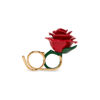 Rose Double Ring
