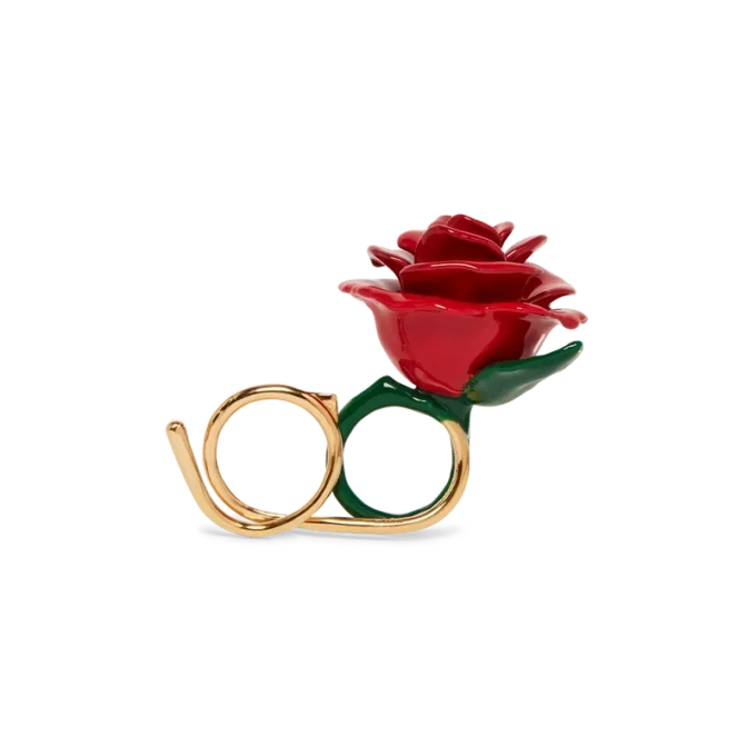 Rose Double Ring