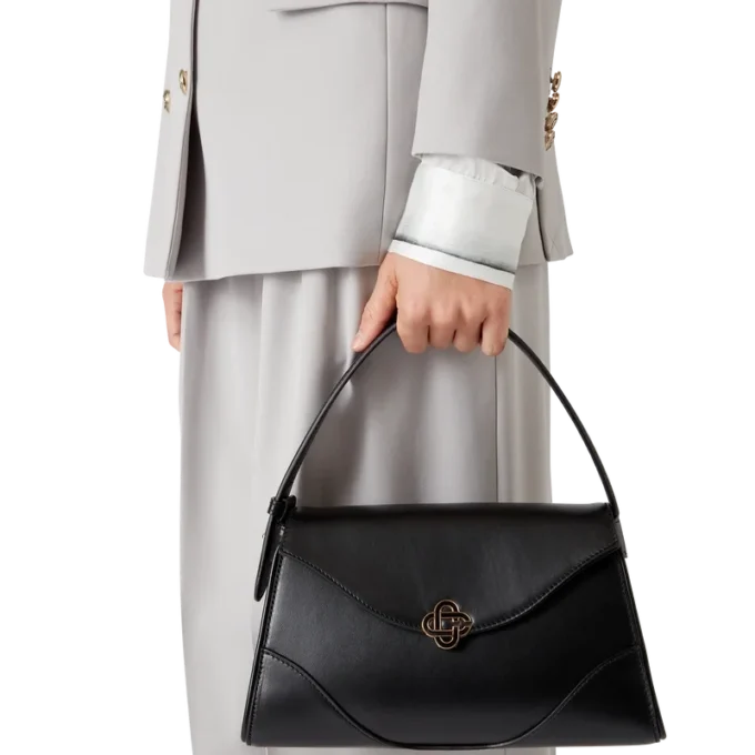 Schwarze kleine Jeanne-Tasche