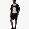 Schwarze Mesh-Shorts Schwarze Mesh-Shorts
