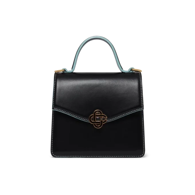 Schwarze Mini-Jeanne-Tasche