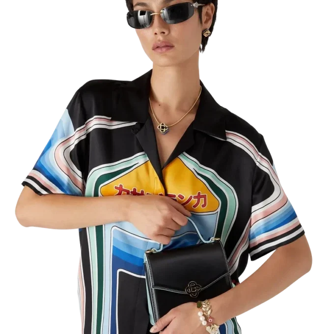 Schwarze Mini-Jeanne-Tasche