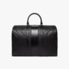 Schwarze Monogram-Weekender-Tasche