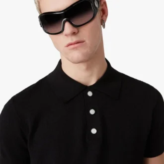 Sonnenbrille „Black Outline Shield“