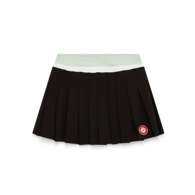 Scuba-Minirock mit Falten Scuba-Minirock mit Falten