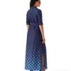 Seidenhemdkleid mit Farbverlauf Seidenhemdkleid mit Farbverlauf