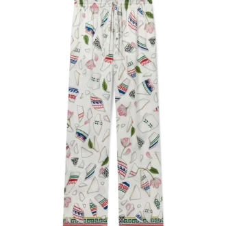 Seidenhose „Le Vase Brise“