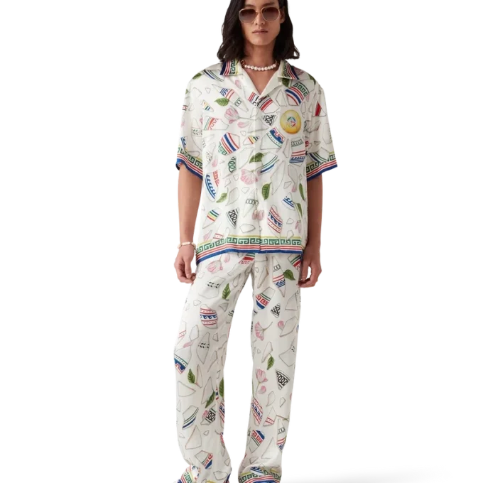 Seidenhose „Le Vase Brise“ Seidenhose „Le Vase Brise“