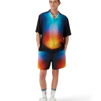 Seidenshorts mit Farbverlauf