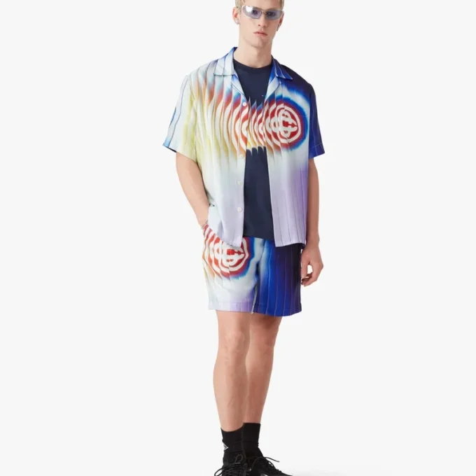 Shockwave Kurzarm-Seidenhemd Shockwave Kurzarm-Seidenhemd