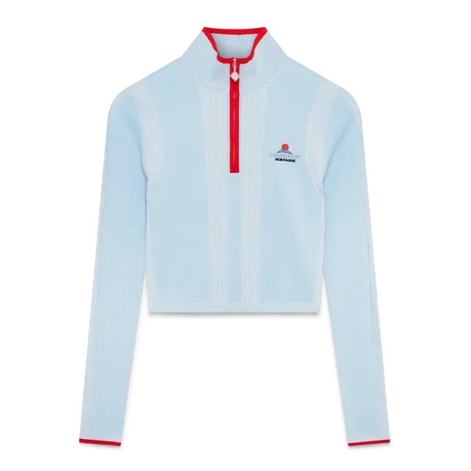 Ski Merino Base Layer Crop Top Ski Merino Base Layer Crop Top