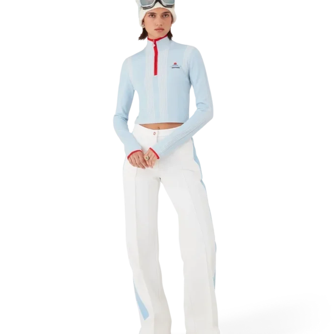 Ski Merino Base Layer Crop Top Ski Merino Base Layer Crop Top