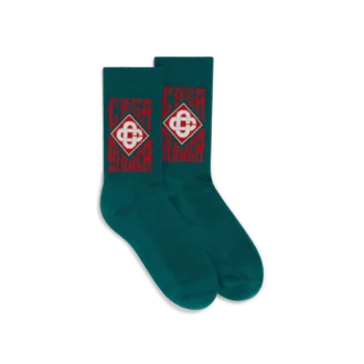 Socken mit Gothic-Logo